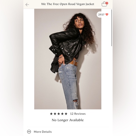 we The Free Open Road Vegan Jacket - Picture 2 of 11